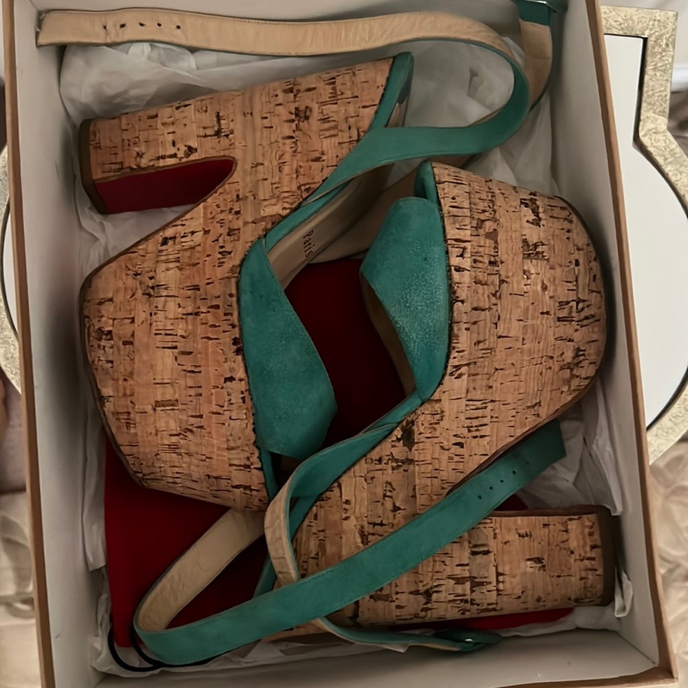 Christian Louboutin wedge
